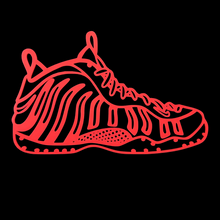 Load image into Gallery viewer, Air Foamposite One Inspired Wall Piece 2D