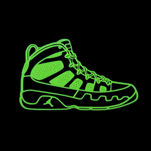 Load image into Gallery viewer, Air Jordan 9 Inspired Wall Piece 2D