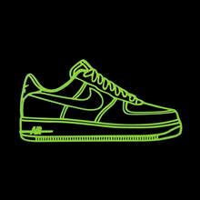 Load image into Gallery viewer, Air Force 1 Inspired Wall Art Piece 2D AF1