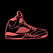 Load image into Gallery viewer, Air Jordan 5 Inspired Wall Piece 2D