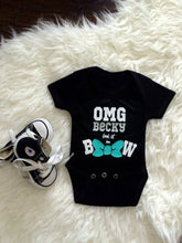 Load image into Gallery viewer, omg becky look at her bow outfit / kawaii style/ creeper / toddler / baby /cute / bow / stockingstuffer / christmas gift / bodysuit