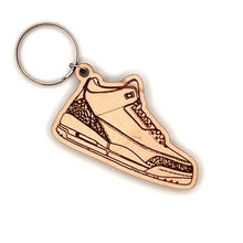 Load image into Gallery viewer, Air Jordan 3 Sneaker Inspired Keychain