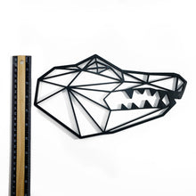 Load image into Gallery viewer, Alligator Geometric Wall Art 2D