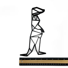 Load image into Gallery viewer, Meerkat Geometric Wall Art 2D