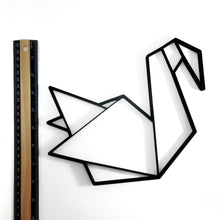 Load image into Gallery viewer, Swan Geometric Wall Art 2D