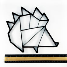 Load image into Gallery viewer, Hedgehog Geometric Wall Art 2D