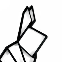 Load image into Gallery viewer, Bunny Rabbit Geometric Wall Art 2D