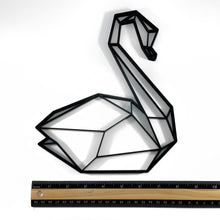 Load image into Gallery viewer, Swan #2 Geometric Wall Art 2D