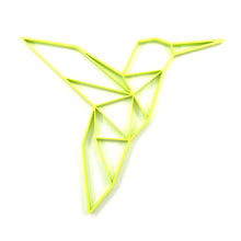 Load image into Gallery viewer, Hummingbird Geometric Wall Art 2D
