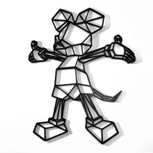 Load image into Gallery viewer, Geometric Mouse standing Wall Art 2D