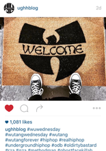 Load image into Gallery viewer, Wu Tang Welcome Doormat