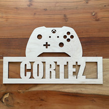 Load image into Gallery viewer, Customizable Xbox inspired Controller Name/Gamertag Sign