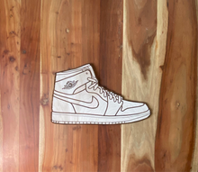 Load image into Gallery viewer, Wooden Air Jordan 1 Inspired Shoe Engraved Wall Decor Piece