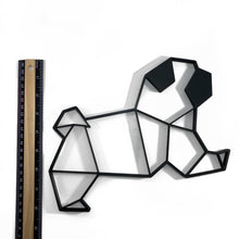 Load image into Gallery viewer, Baby Pug Geometric Wall Art 2D