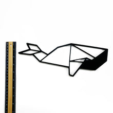 Load image into Gallery viewer, Whale Geometric Wall Art 2D
