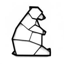 Load image into Gallery viewer, Bear Geometric Wall Art 2D