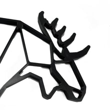 Load image into Gallery viewer, Moose Geometric Wall Art 2D