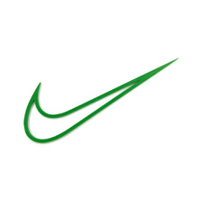 Load image into Gallery viewer, Swoosh Inspired Outline Wall Piece 2D