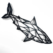 Load image into Gallery viewer, Shark #3 Geometric Wall Art 2D