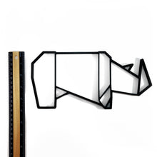 Load image into Gallery viewer, Rhino Geometric Wall Art 2D