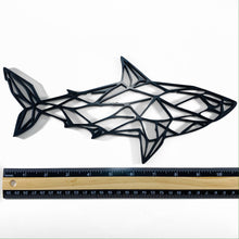 Load image into Gallery viewer, Shark #3 Geometric Wall Art 2D