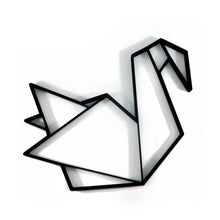 Load image into Gallery viewer, Swan Geometric Wall Art 2D
