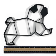 Load image into Gallery viewer, Baby Pug Geometric Wall Art 2D
