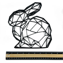 Load image into Gallery viewer, Rabbit Geometric Wall Art 2D Bunny