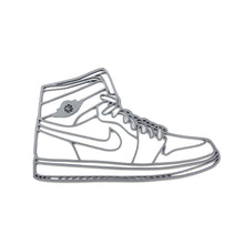 Load image into Gallery viewer, Pick Your Air Jordan Sneaker Inspired Wall Pieces 2D