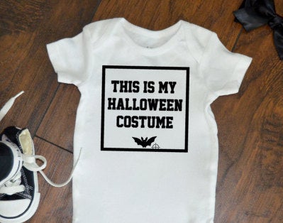 this is my halloween costume / cute halloween / costume / spooky / gift / baby shower  / baby costume  /  dress up / first halloween