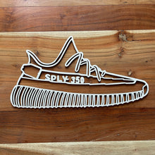 Load image into Gallery viewer, Yeezy 350 Boost Inspired XL Sneaker Wall Decor Piece

