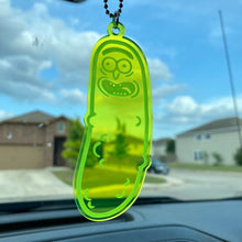 Load image into Gallery viewer, Pickle Rick Car Hanger
