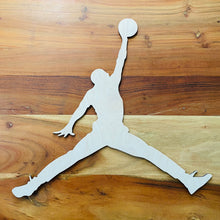 Load image into Gallery viewer, Jumpman Inspired Wall Decor Piece (18in x 19in)
