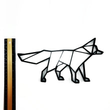 Load image into Gallery viewer, Fox Geometric Wall Art 2D
