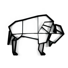 Load image into Gallery viewer, Bison Geometric Wall Art 2D
