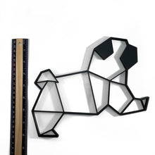 Load image into Gallery viewer, Baby Pug Geometric Wall Art 2D

