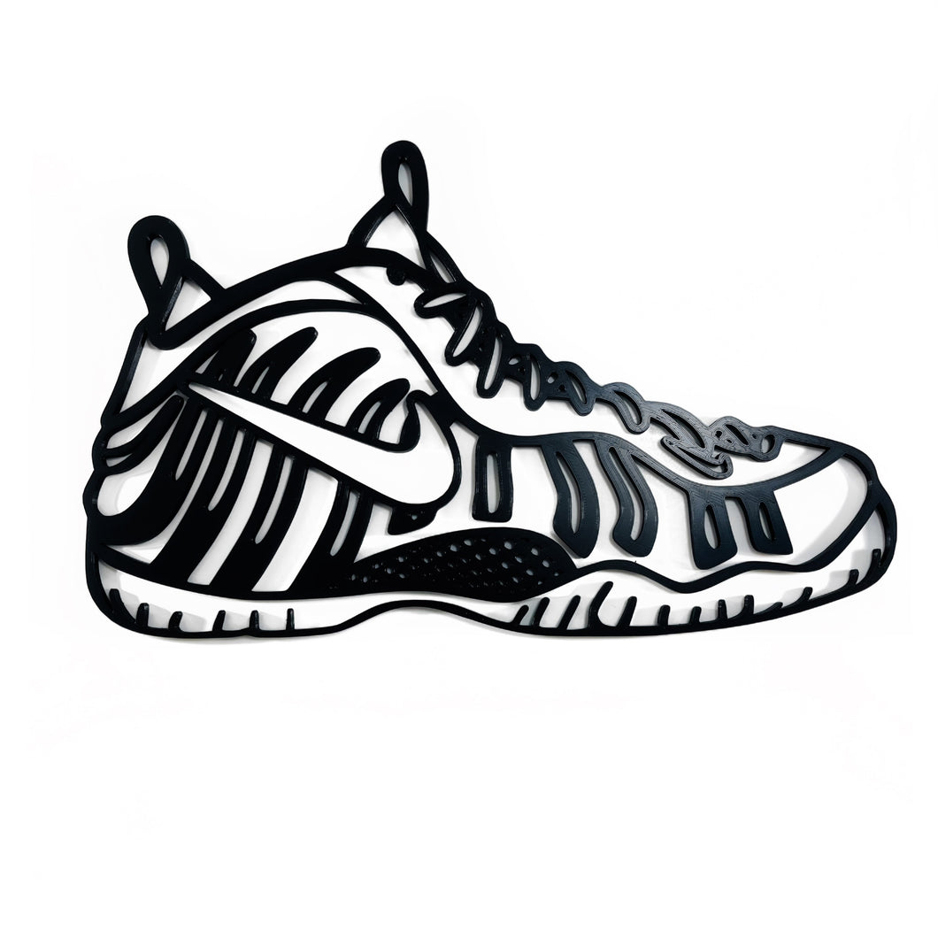 Air Foamposite Pro Inspired Wall Piece 2D Nike