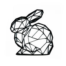 Load image into Gallery viewer, Rabbit Geometric Wall Art 2D Bunny

