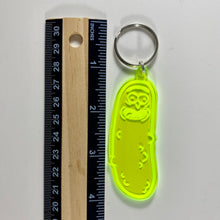 Load image into Gallery viewer, Pickle Rick Keychain
