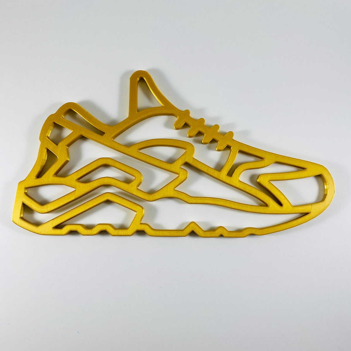 Original Cage Runner Relief - layered 3D-printed wall art piece, hand-finished by Soul Kid Dsgn, view 4