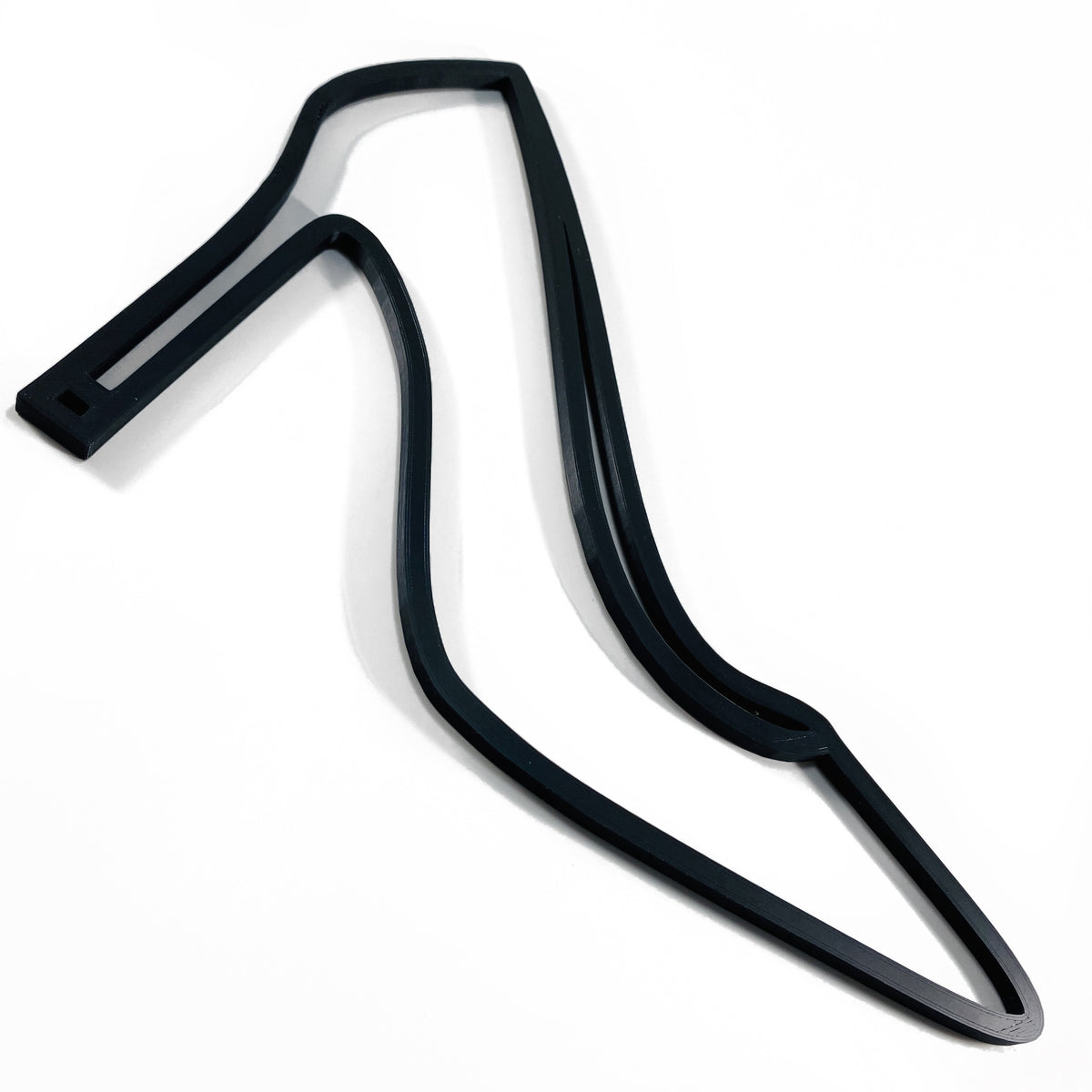 Original Stiletto Heel Relief - layered 3D-printed wall art piece, hand-finished by Soul Kid Dsgn, view 3