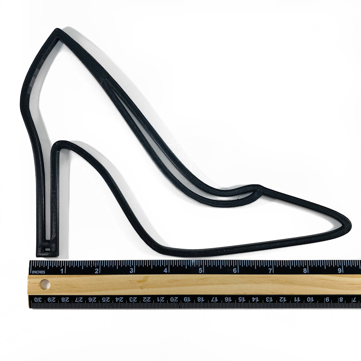 Original Stiletto Heel Relief - layered 3D-printed wall art piece, hand-finished by Soul Kid Dsgn, view 5