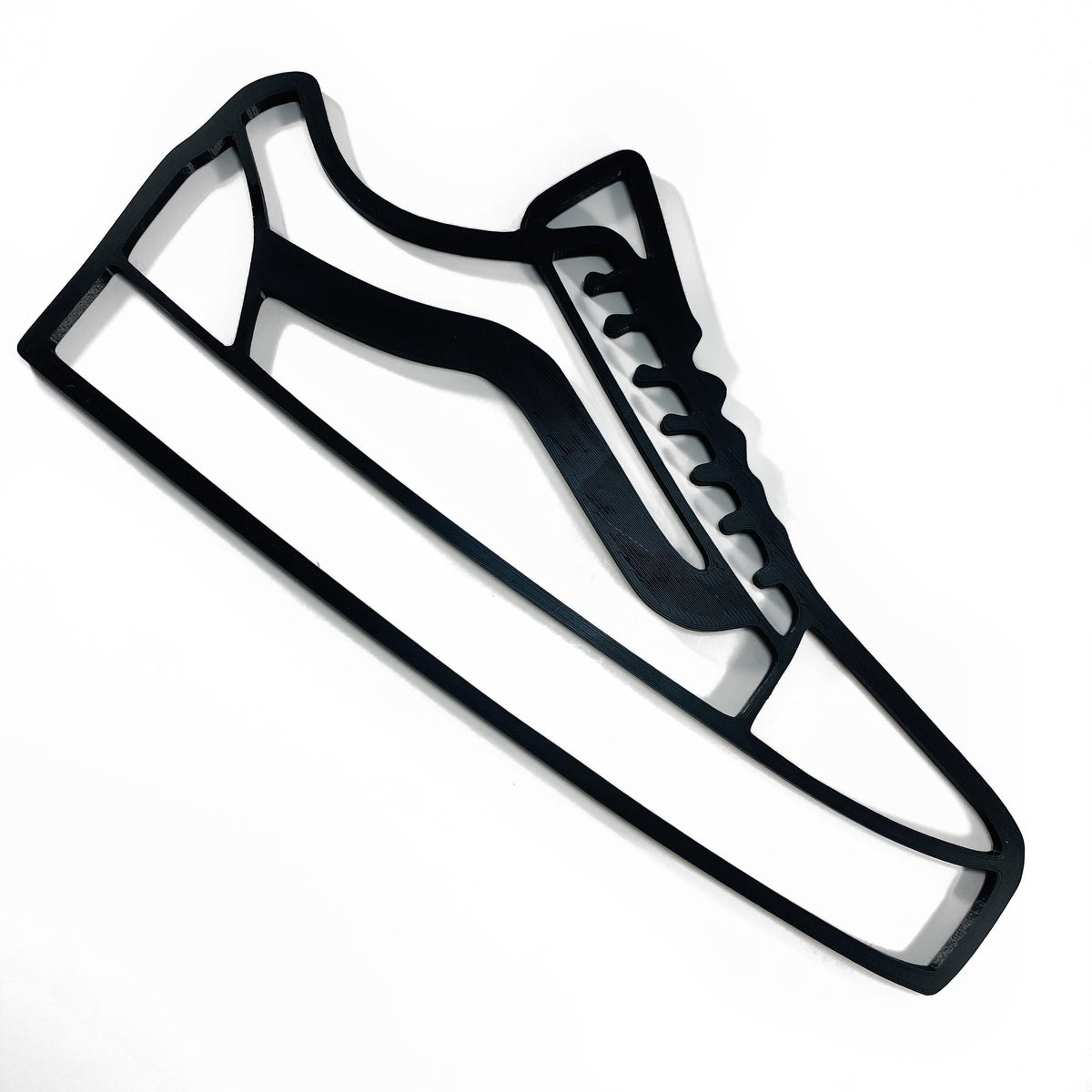 Original Checker Skate Relief - layered 3D-printed wall art piece, hand-finished by Soul Kid Dsgn, view 4