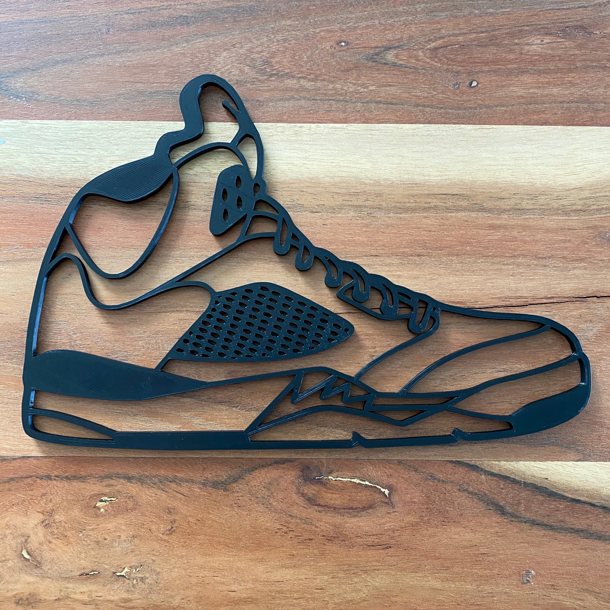 Original Hardwood Cut Relief - layered 3D-printed wall art piece, hand-finished by Soul Kid Dsgn, view 5