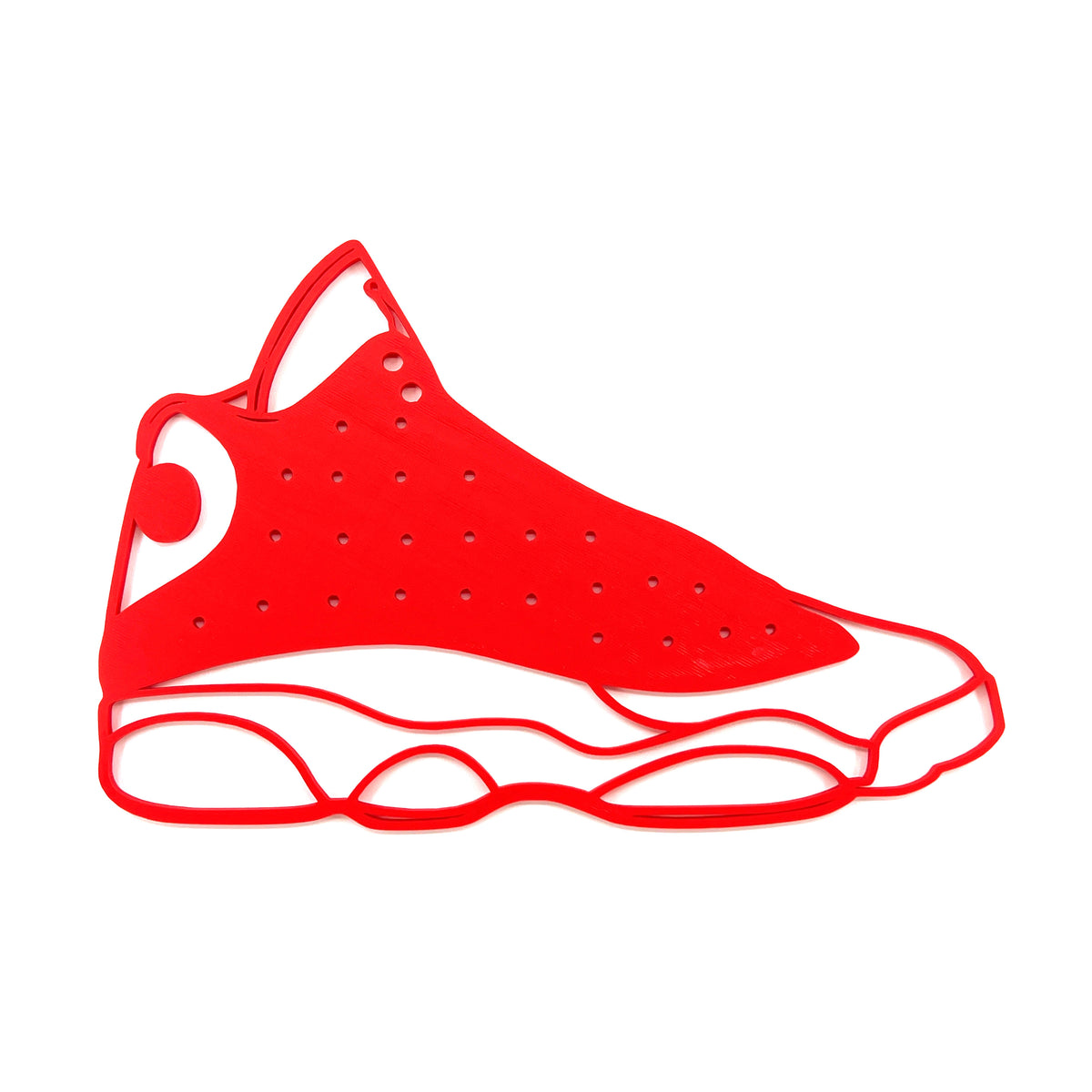 Original Sole Icon Relief - layered 3D-printed wall art piece, hand-finished by Soul Kid Dsgn, view 6