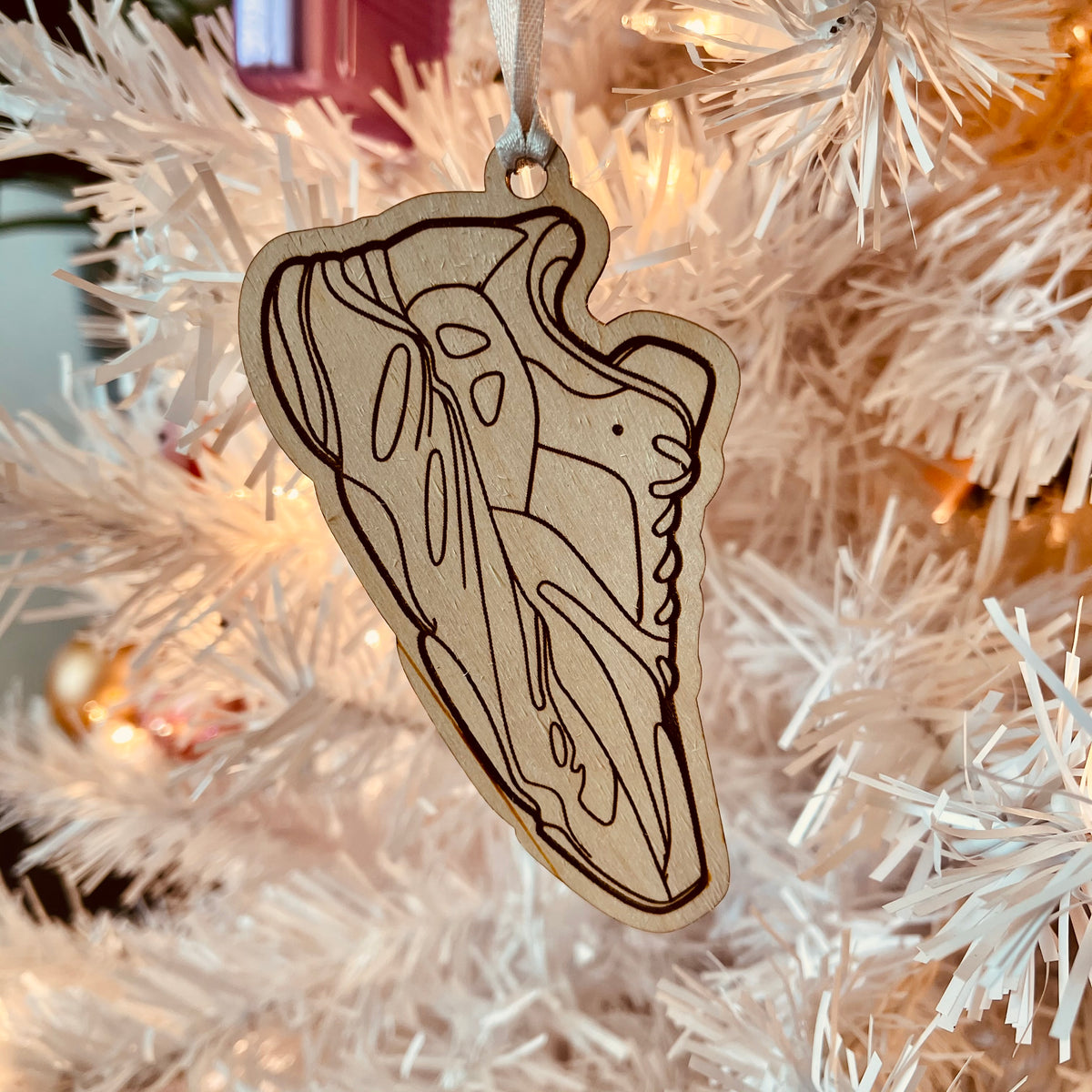 Original Chunky Dad Ornament - laser-cut hardwood ornament, hand-finished by Soul Kid Dsgn