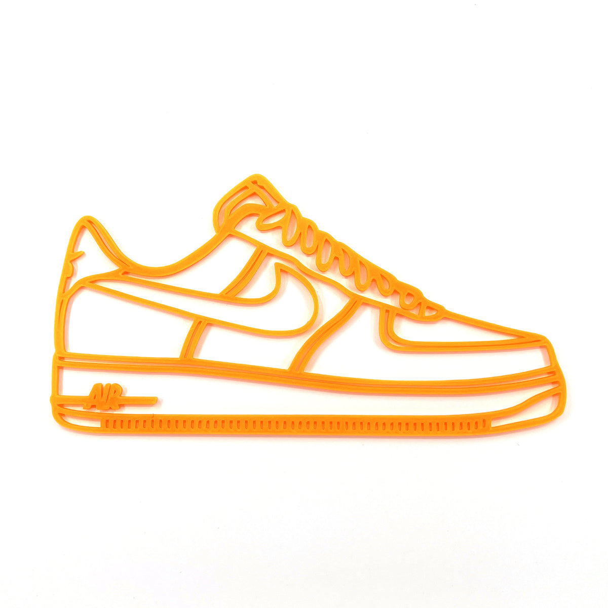 Original Court Classic Low-Top Relief - layered 3D-printed wall art piece, hand-finished by Soul Kid Dsgn, view 4