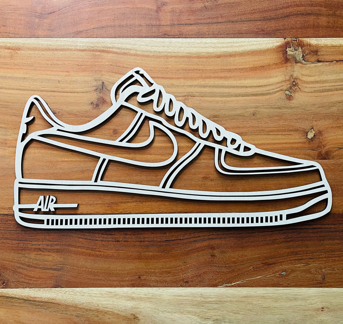 Original Court Classic XL Relief - layered 3D-printed wall art piece, hand-finished by Soul Kid Dsgn, view 2