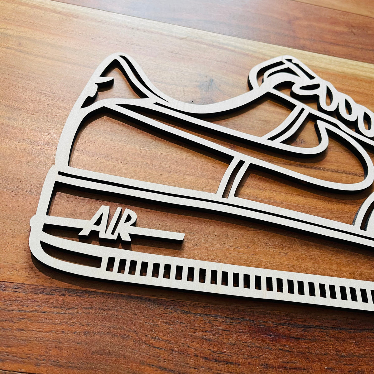 Original Court Classic XL Relief - layered 3D-printed wall art piece, hand-finished by Soul Kid Dsgn, view 7