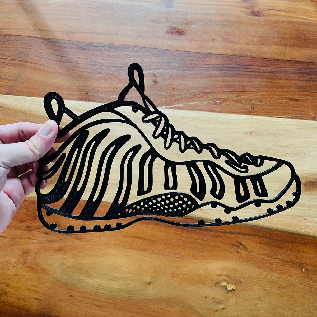 Original Molded Shell Court Relief - layered 3D-printed wall art piece, hand-finished by Soul Kid Dsgn, view 3